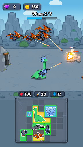 Dinos With Guns