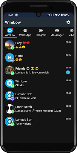 WimLow - Privacy in your chat الحاسوب