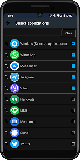 WimLow - Privacy in your chat الحاسوب