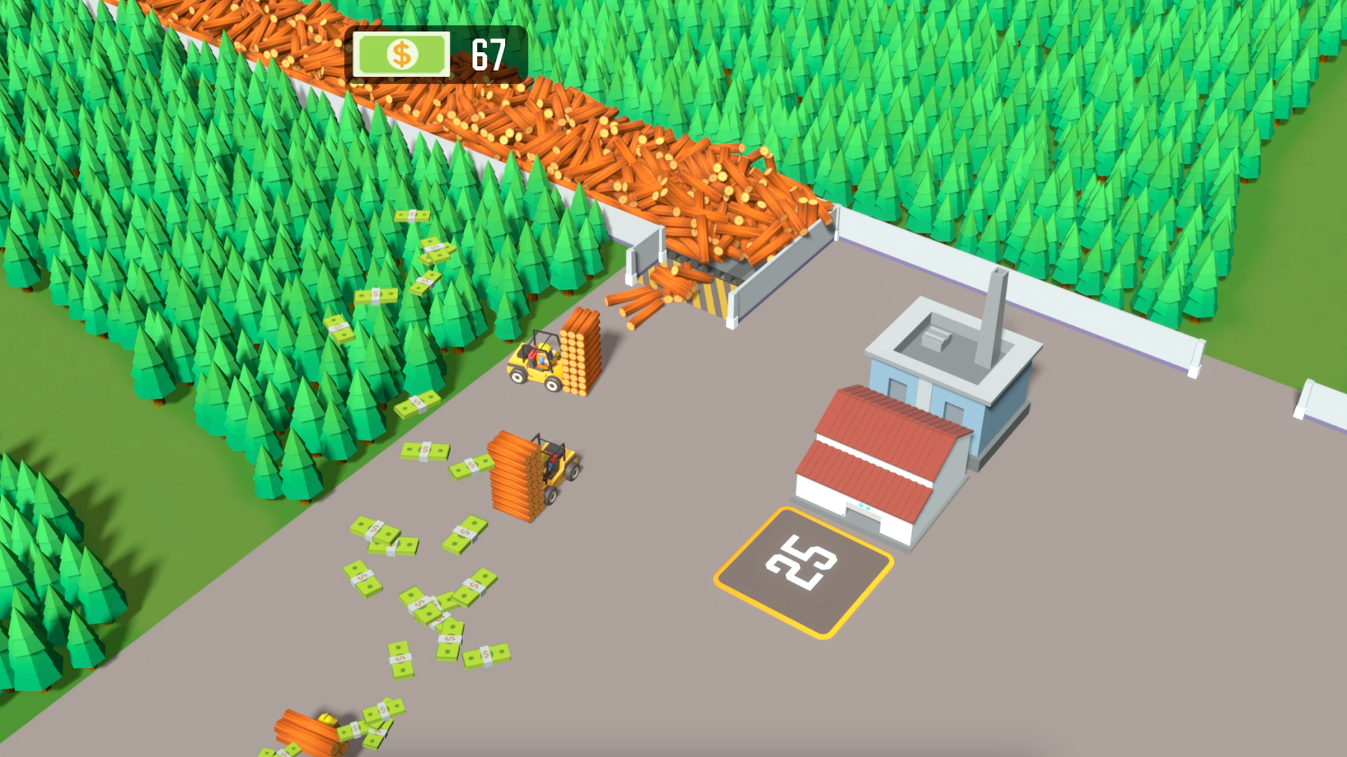 Idle Forest Lumber Inc: Timber Factory Tycoon PC