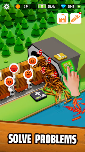 Idle Forest Lumber Inc: Timber Factory Tycoon