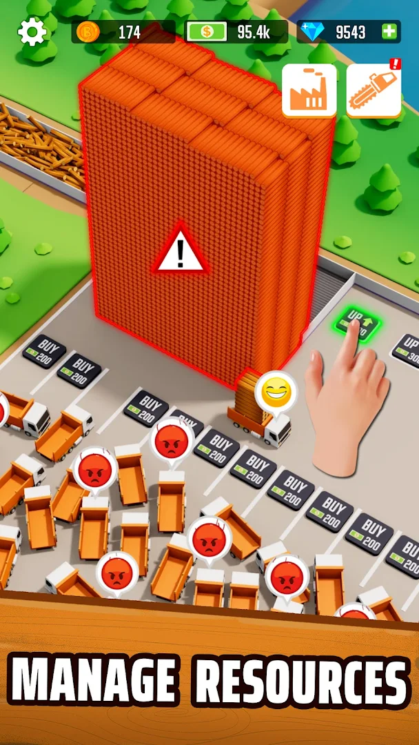 Idle Forest Lumber Inc: Timber Factory Tycoon PC