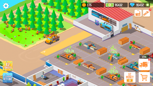 Idle Forest Lumber Inc: Timber Factory Tycoon