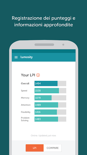 Lumosity - allenamento mentale PC