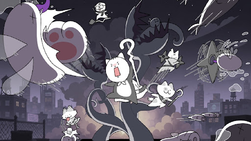komputer Cat Butler: Idle Shooter RPG