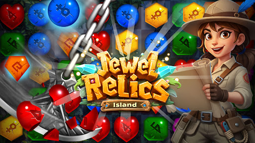 Ilha Relíquias de Joias Match3