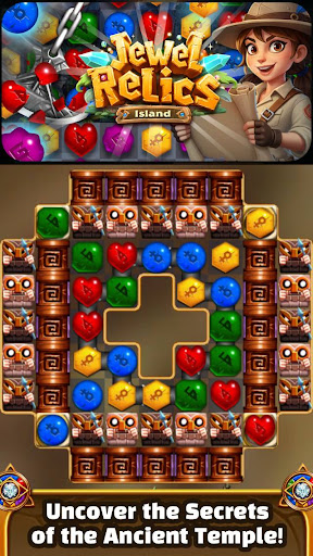 Jewel Relics Island: Match-3