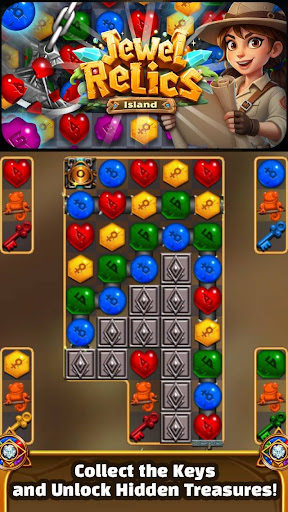 Isla Reliquias de Joya Match3