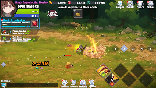 Espadachim Arcano: RPG Idle