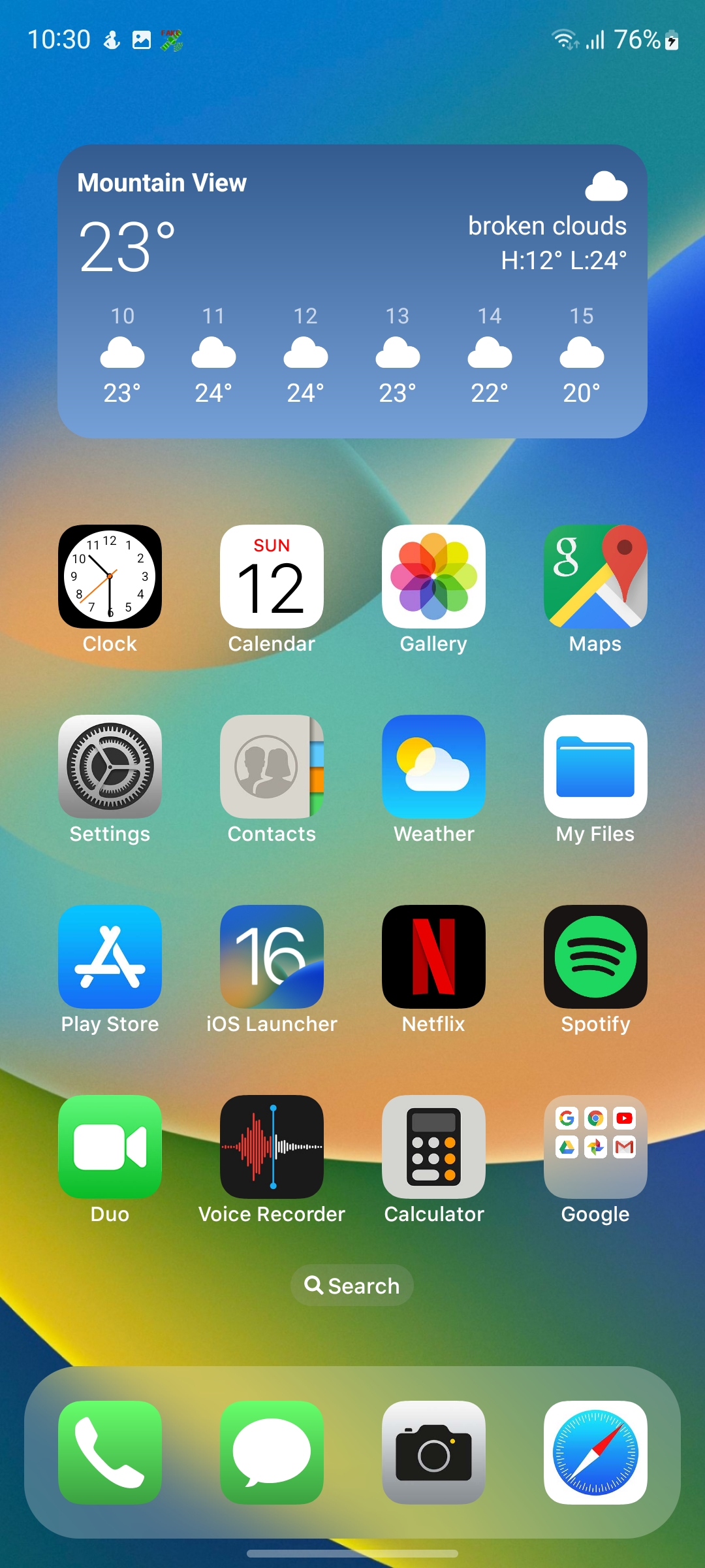 Launcher iOS 14 PC