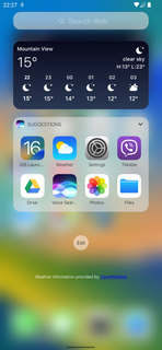 Launcher iOS 16 PC