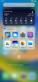 Trình khởi chạy iOS 14