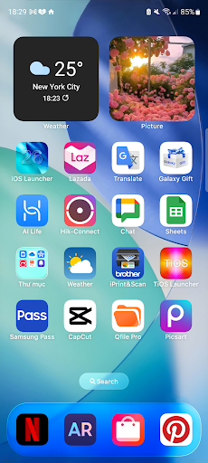 Launcher iOS 18 PC