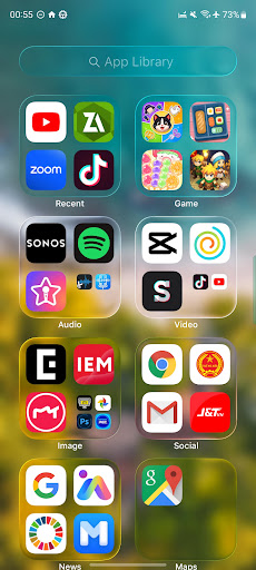 Launcher iOS 18