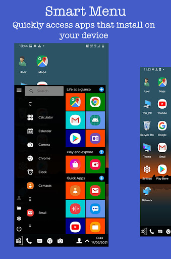 Computer Launcher - win style پی سی