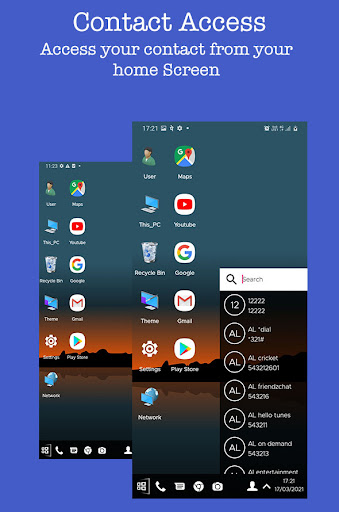 Computer Launcher - win style پی سی
