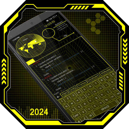 Cyber Hi-tech Launcher 2024 পিসি