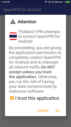 Thailand VPN - for OpenVPN PC