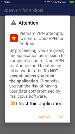 Vietnam VPN-Plugin for OpenVPN PC