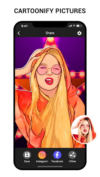 ToonApp: AI Kreslený Editor Fotografií, Karikatury PC