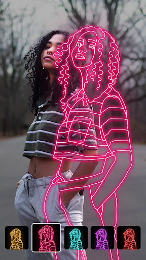 Edytor Zdjęć Instasquare: Neon