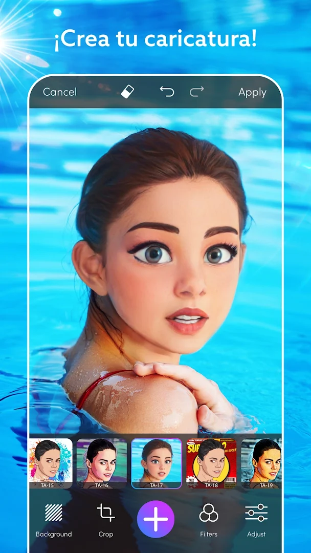 ToonArt Editor de Fotos Caricatura, Foto animada PC