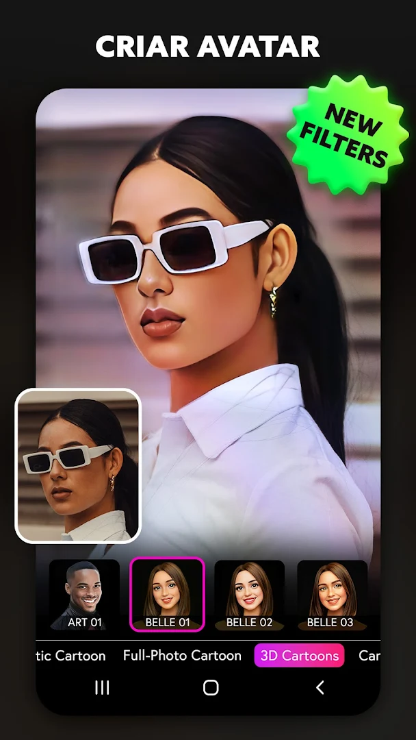 ToonArt: Editor de Fotos de Anime e Desenho com IA para PC