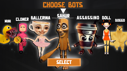 Meme Bot Tung Sahur Chase Room
