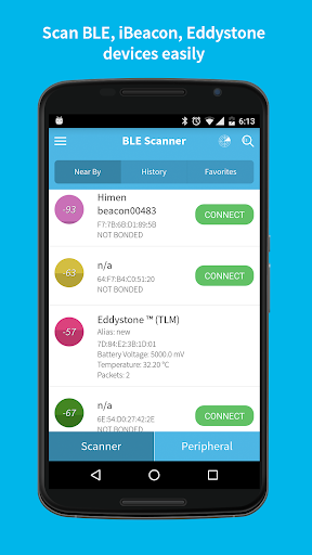 BLE Scanner (Connect & Notify) PC