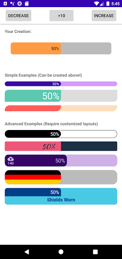 RoundedProgressBar Demo PC版