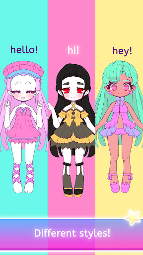 Mimistar dress up chibi doll PC