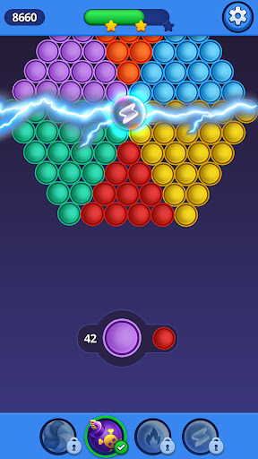 komputer Bubble Shooter Relaxing Game