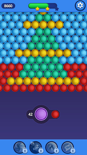 komputer Bubble Shooter Relaxing Game