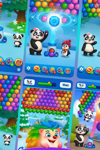 Panda World! Gioco sparabolle