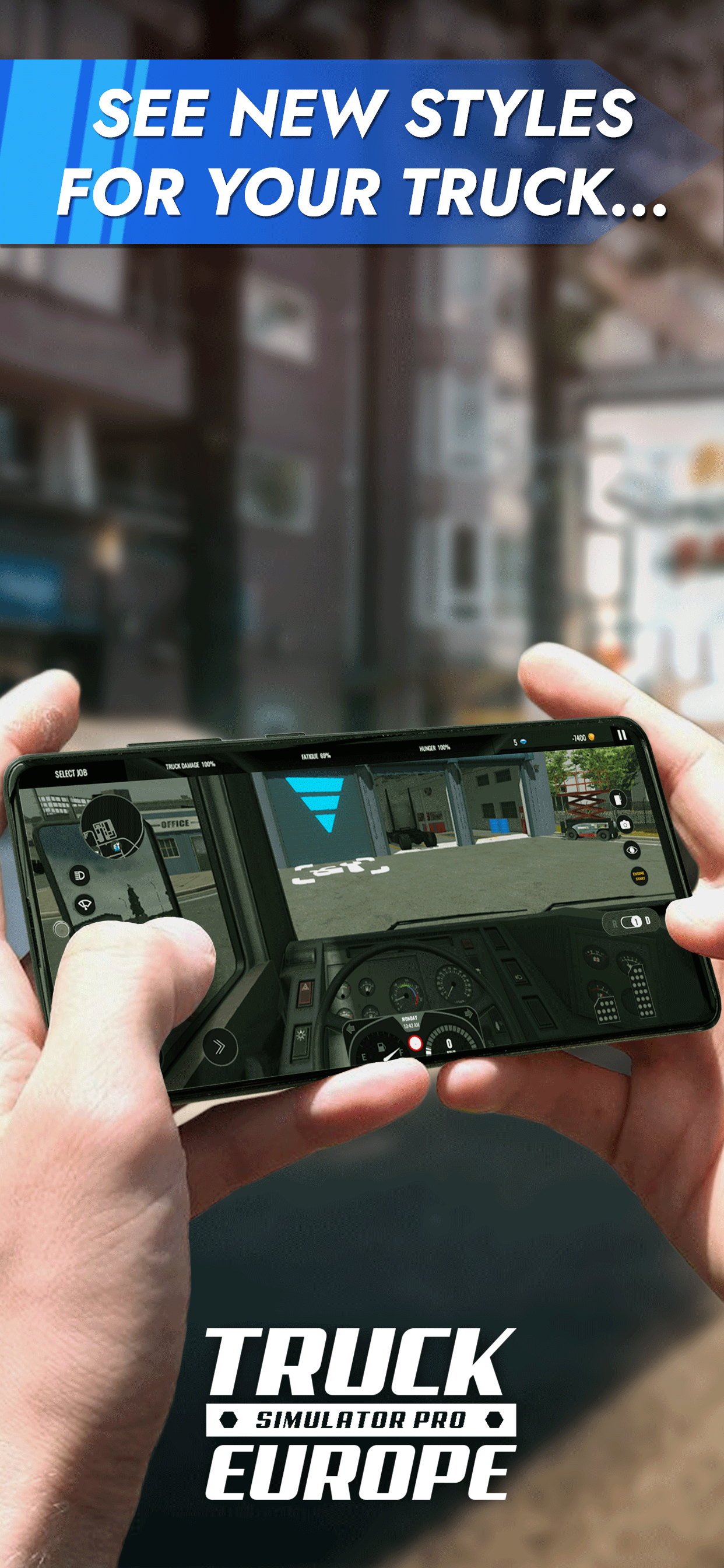 Truck Simulator PRO Europe الحاسوب