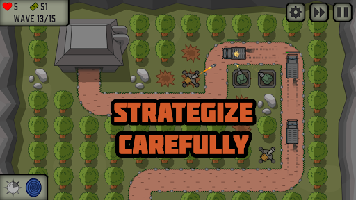 Guerre Tactique: Tower Defense