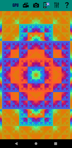 komputer Magic Fractal Live Wallpaper