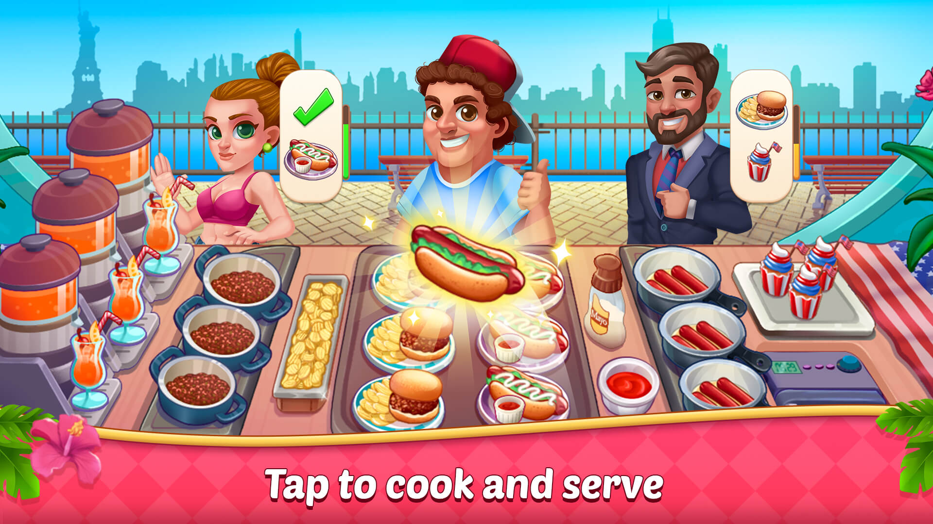 Kitchen Crush : Cooking Games PC