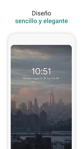Widget de reloj digital PC