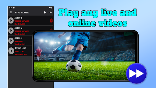 FSHD PLAYER - M3U8 URL PLAYER PC