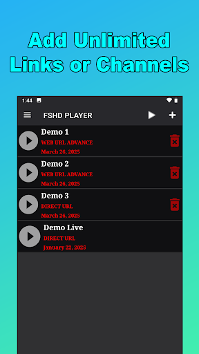 FSHD PLAYER - M3U8 URL PLAYER PC