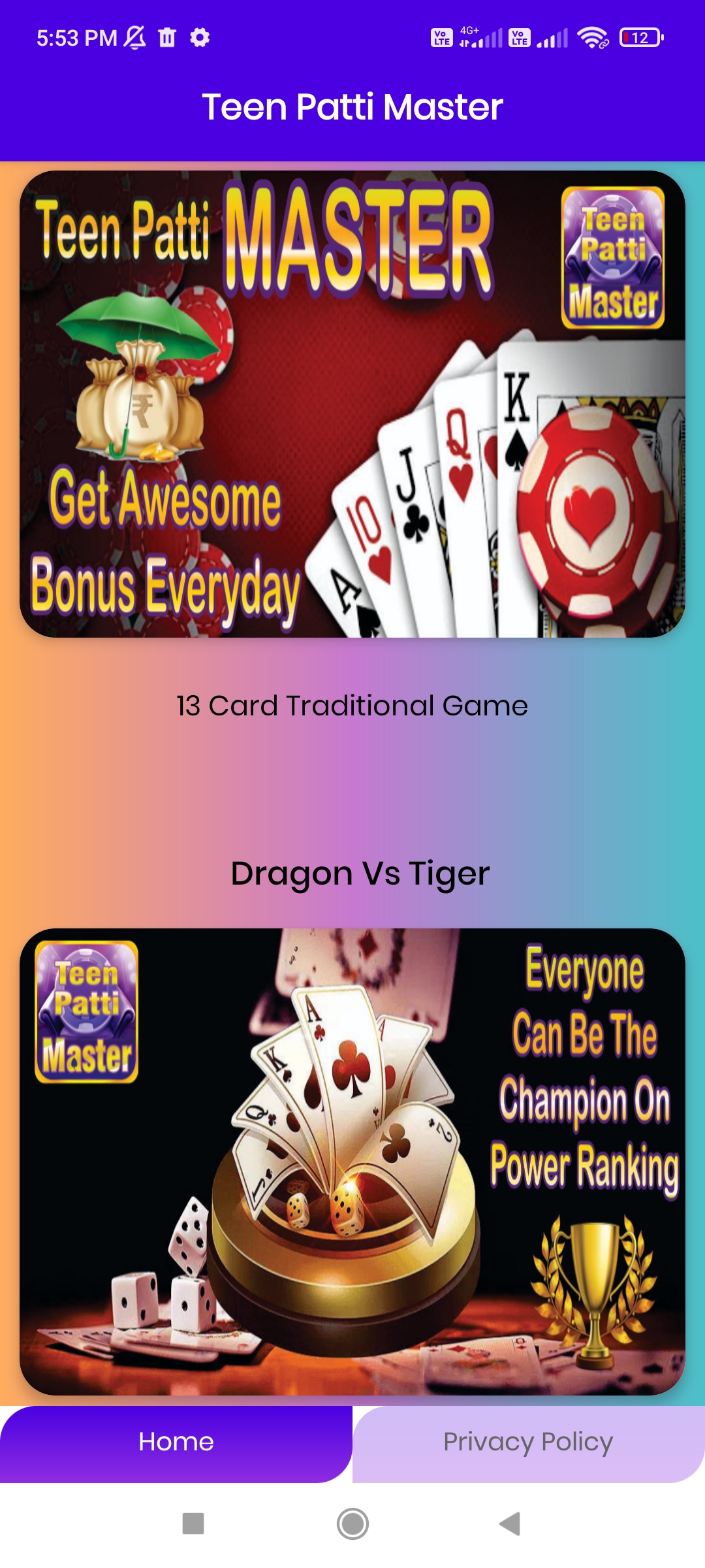 Teen Patti Master PC