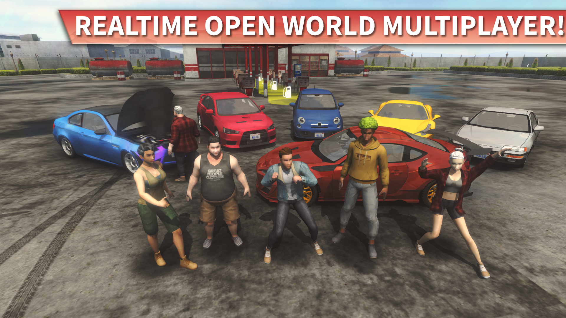 Car Driving Online - 🎮Realtime Open World Multiplayer🔥 