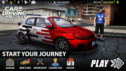 Car Driving Online: Race World