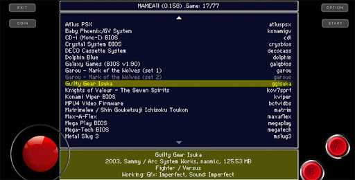 komputer MAMEAll - MAME 0.159u2 Arcade