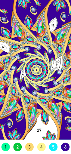 Mandala Pattern Coloring Game PC