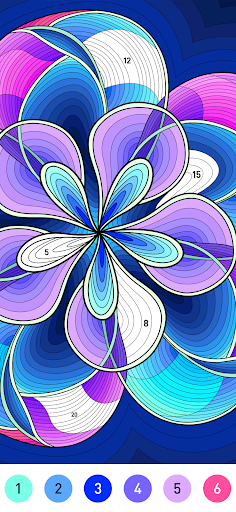 Mandala Pattern Coloring Game PC