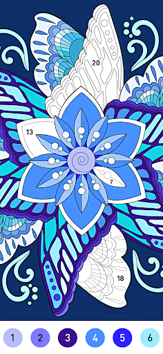 Mandala Pattern Coloring Game PC