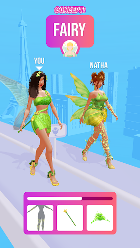 Rainha da moda: jogo de vestir