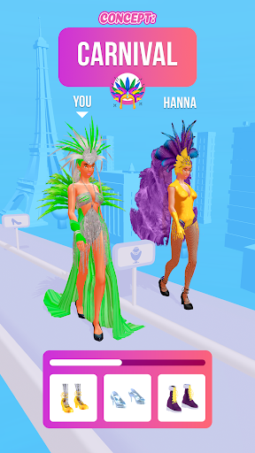 Rainha da moda: jogo de vestir